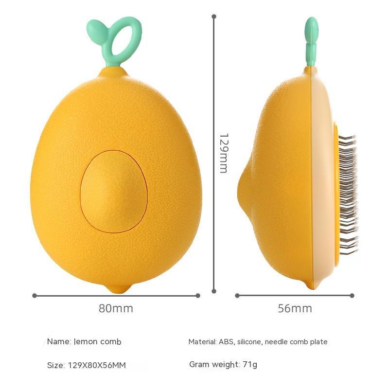 Avocado Pet Brush – 2-in-1 Massage & Hair Remover for Cats, Dogs & Small Pets