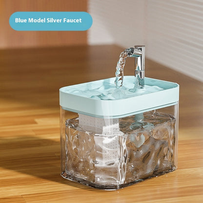 Cat Water Fountain Automatic Circulation Flow Water Fountain Kitten Drinking Water Apparatus