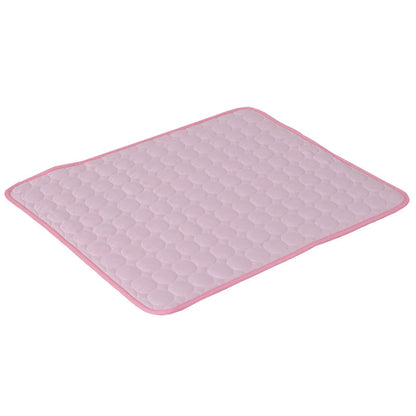 Cooling Mat for Dogs & Cats – Ice Silk Summer Pet Bed