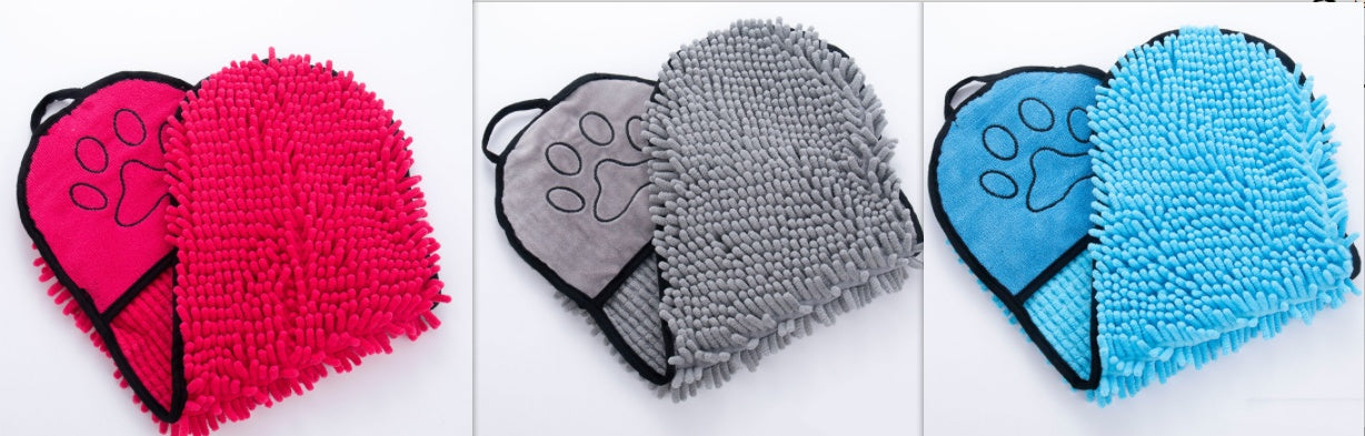 Super Absorbent Pet Bath Towel – Quick-Drying Microfiber Dog & Cat Bathrobe