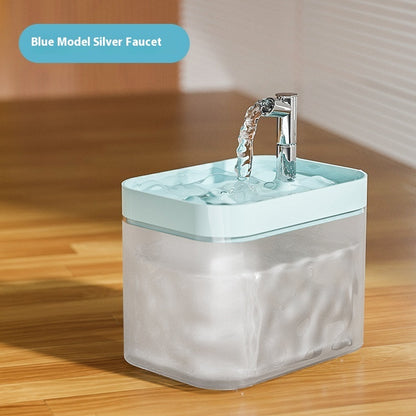 Cat Water Fountain Automatic Circulation Flow Water Fountain Kitten Drinking Water Apparatus