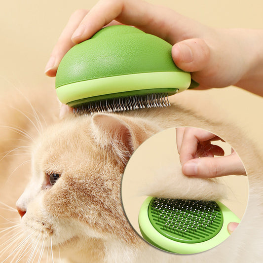 Avocado Pet Brush – 2-in-1 Massage & Hair Remover for Cats, Dogs & Small Pets