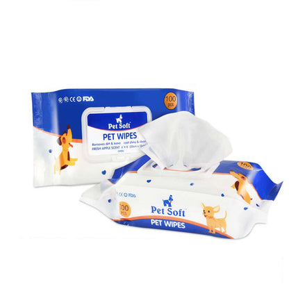 Pet Cleaning Wipes – Safe Claw & Paw Cleaner for Dogs & Cats