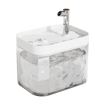 Cat Water Fountain Automatic Circulation Flow Water Fountain Kitten Drinking Water Apparatus