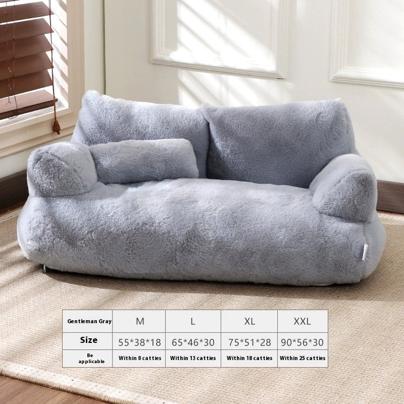 Flannel Warm Cat Sofa Bed