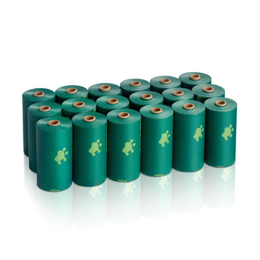 Thick Dog Poop Waste Bags Refill Rolls 270PCS Lavender Scented Biodegradable