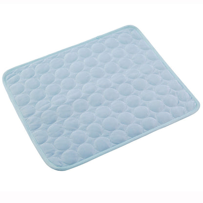 Cooling Mat for Dogs & Cats – Ice Silk Summer Pet Bed