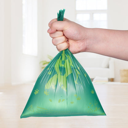 Thick Dog Poop Waste Bags Refill Rolls 270PCS Lavender Scented Biodegradable