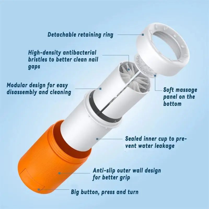 Pet Foot Washing Cup Dog Out Cleaning And Grooming Paw Washing Artifact Automatic Foot Washing And Foot Bath Cup Tool