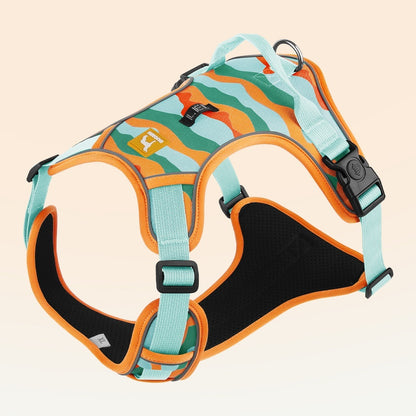 Reflective Dog Harness with Handheld Leash