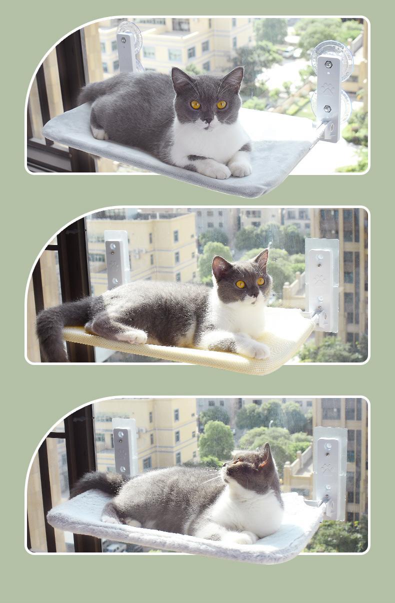 Cat Window Hammock – Cozy Suction Cup Bed for Sun-Loving Cats
