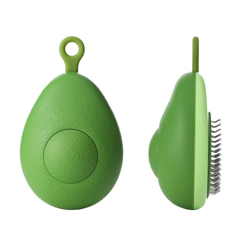 Avocado Pet Brush – 2-in-1 Massage & Hair Remover for Cats, Dogs & Small Pets
