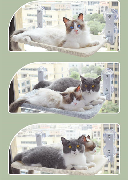 Cat Window Hammock – Cozy Suction Cup Bed for Sun-Loving Cats
