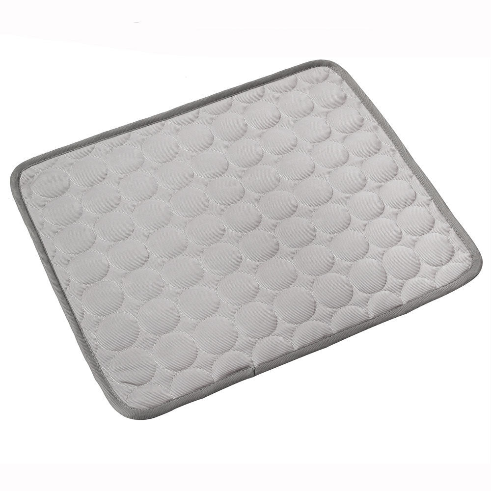 Cooling Mat for Dogs & Cats – Ice Silk Summer Pet Bed