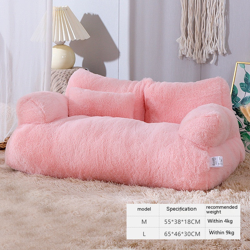 Flannel Warm Cat Sofa Bed