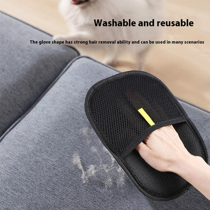 Pet Hair Remover Glove – Gentle Deshedding & Grooming Mitt for Dogs, Cats & Small Pets