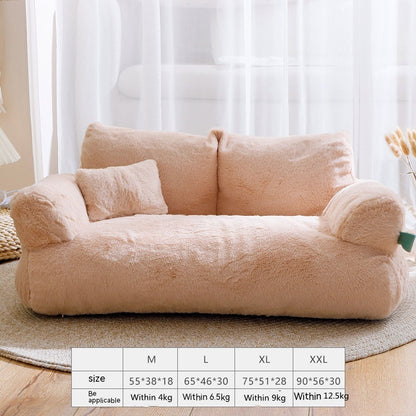 Flannel Warm Cat Sofa Bed